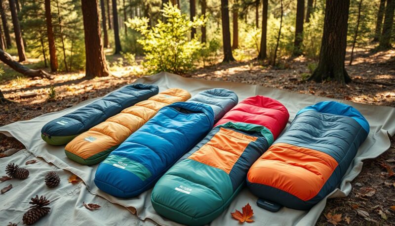 choosing lightweight sleeping bags