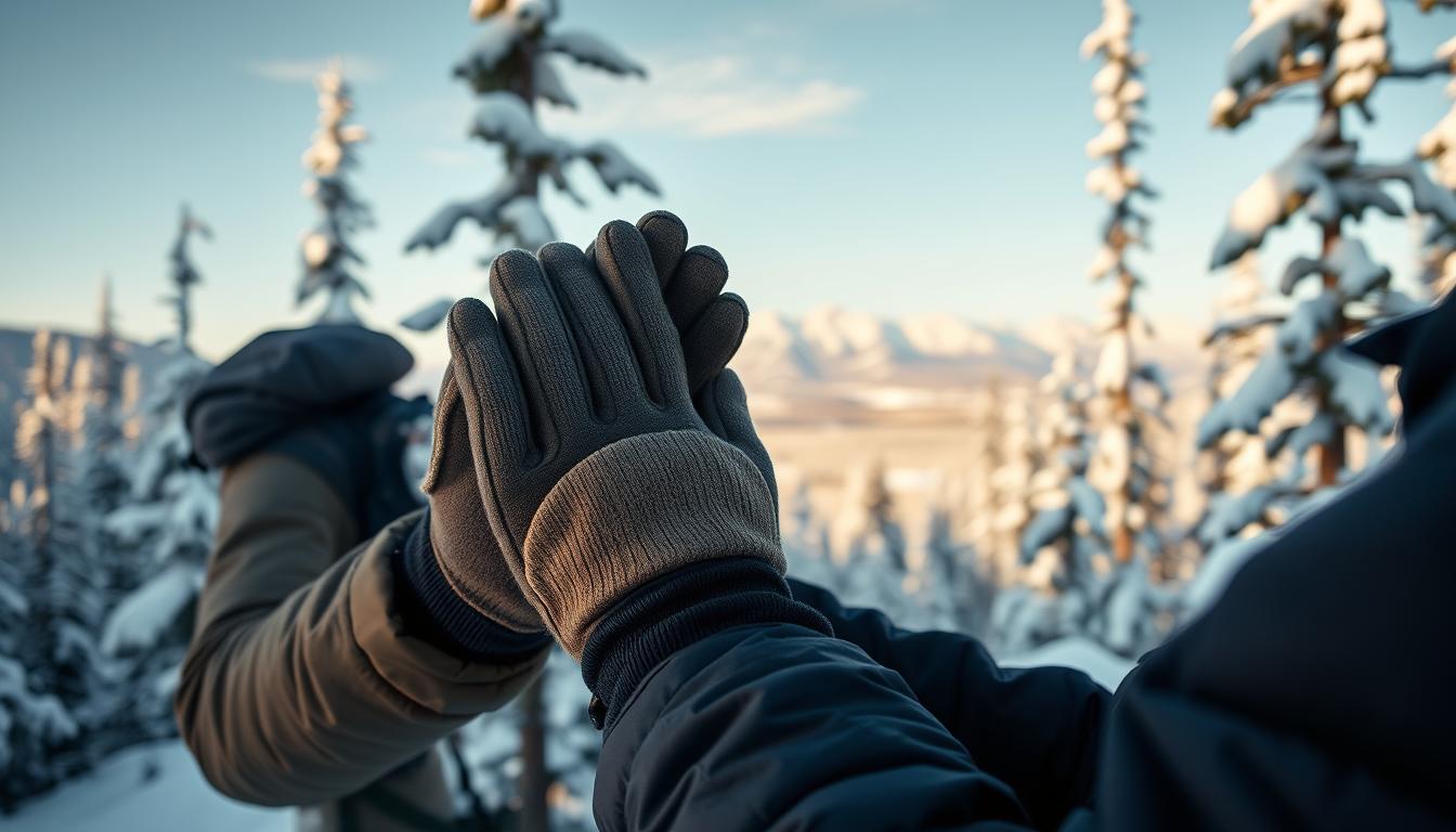 how to keep hands warm